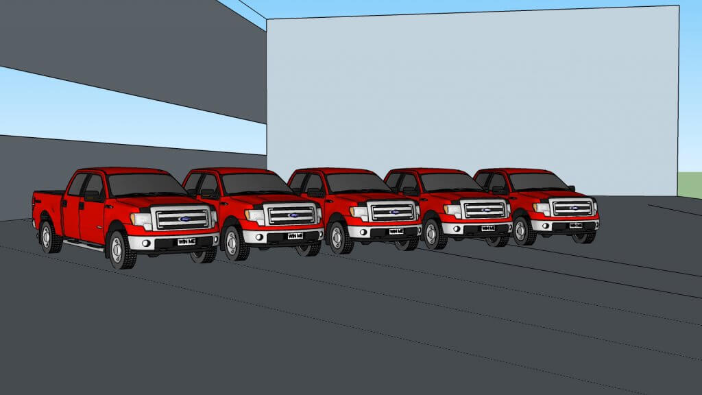 trucks sketchup